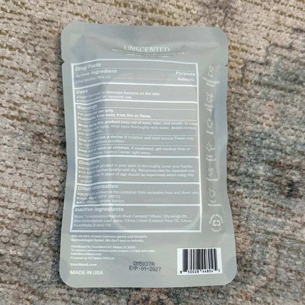 Touchpad Power Mist Hydrating Hand Sanitizer -Unscented - Picture 2 of 4